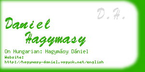 daniel hagymasy business card